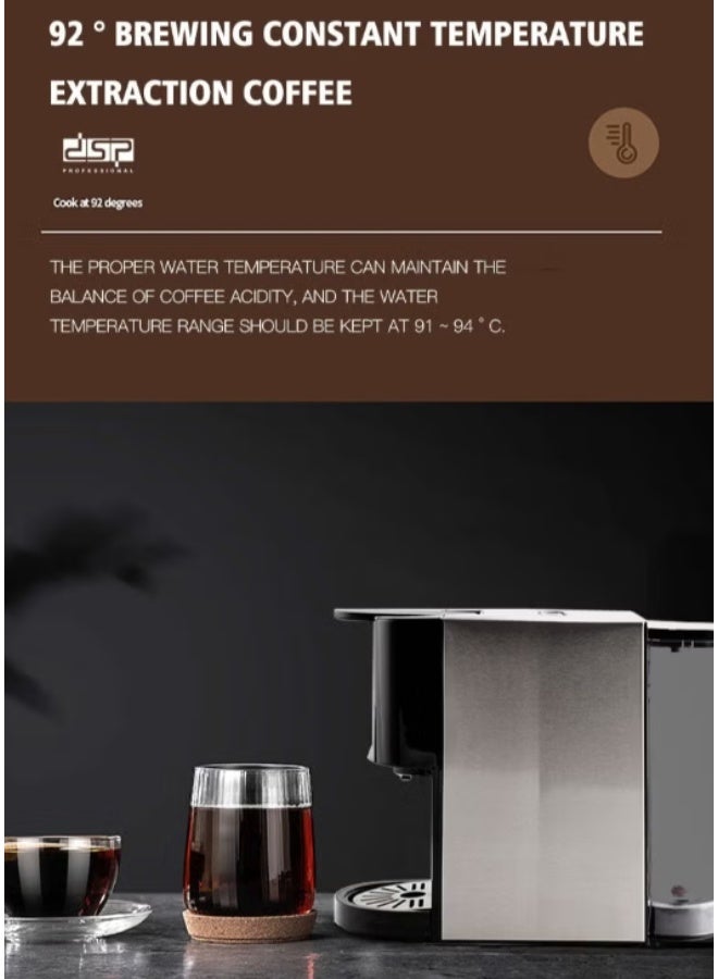 DSP Electric Espresso Coffee Maker, Capsule Coffee Machine, Dripper Coffee Maker Machine for Home Office - Image 5